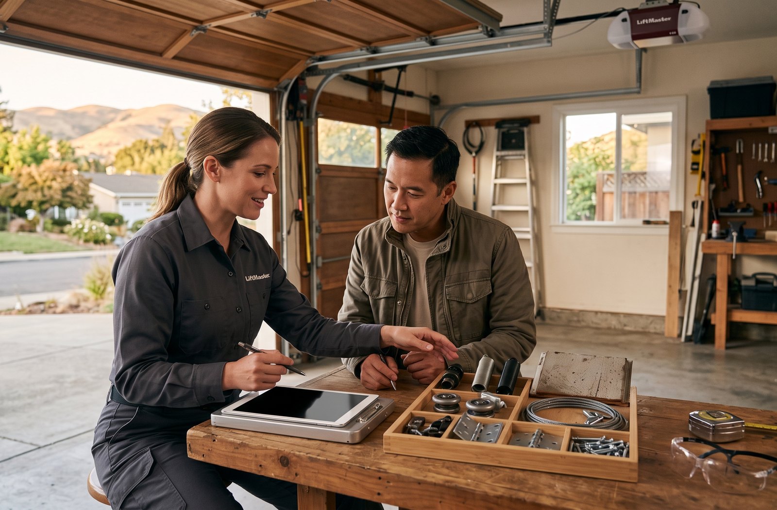 repair cost planning image for Garage Doors Milpitas