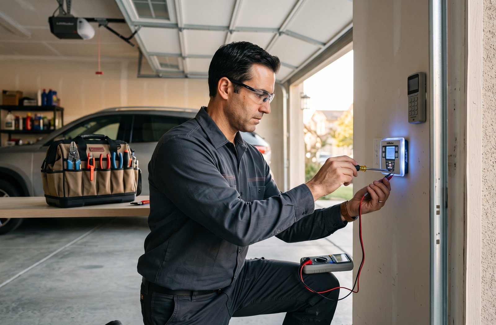 remote and keypad help image for Garage Doors Milpitas