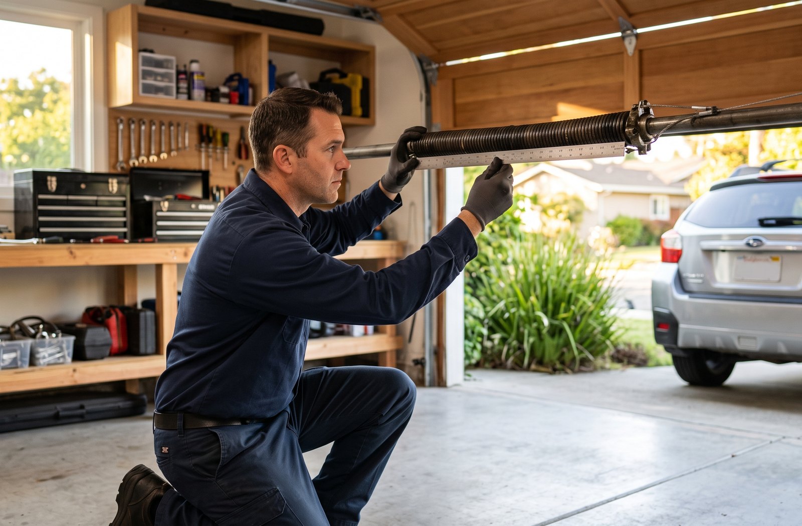 spring replacement image for Garage Doors Milpitas