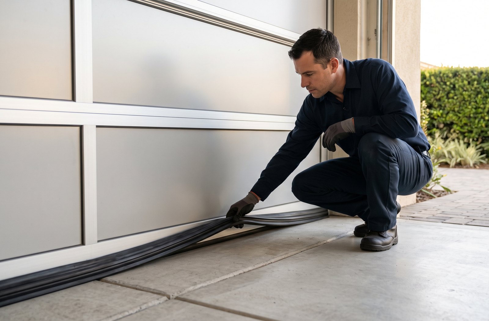 weather seal service image for Garage Doors Milpitas