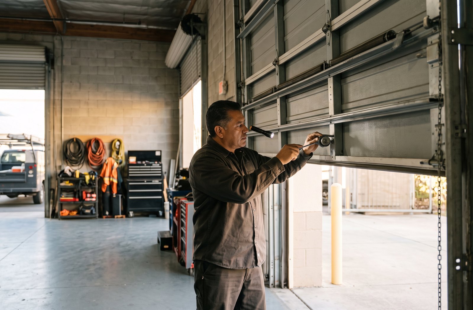 industrial district garage door service image for Garage Doors Milpitas